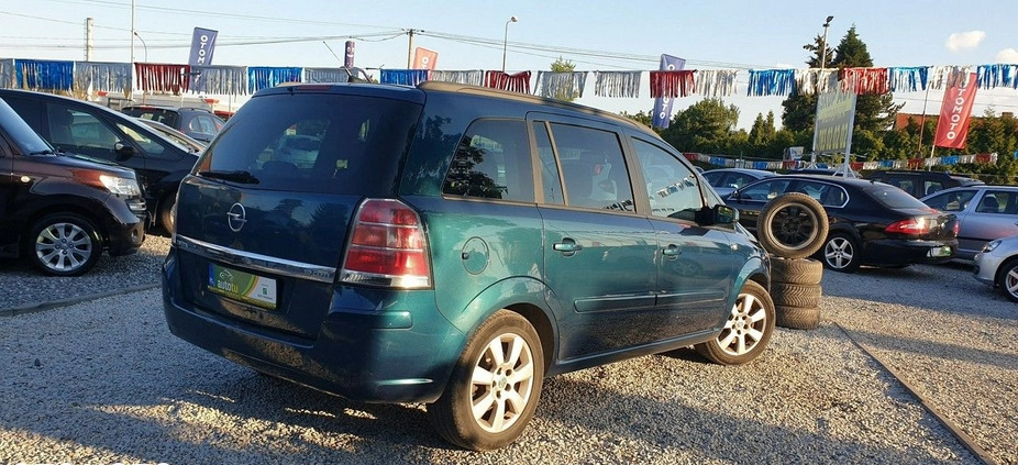 Opel Zafira cena 13800 przebieg: 276000, rok produkcji 2006 z Piaski małe 211